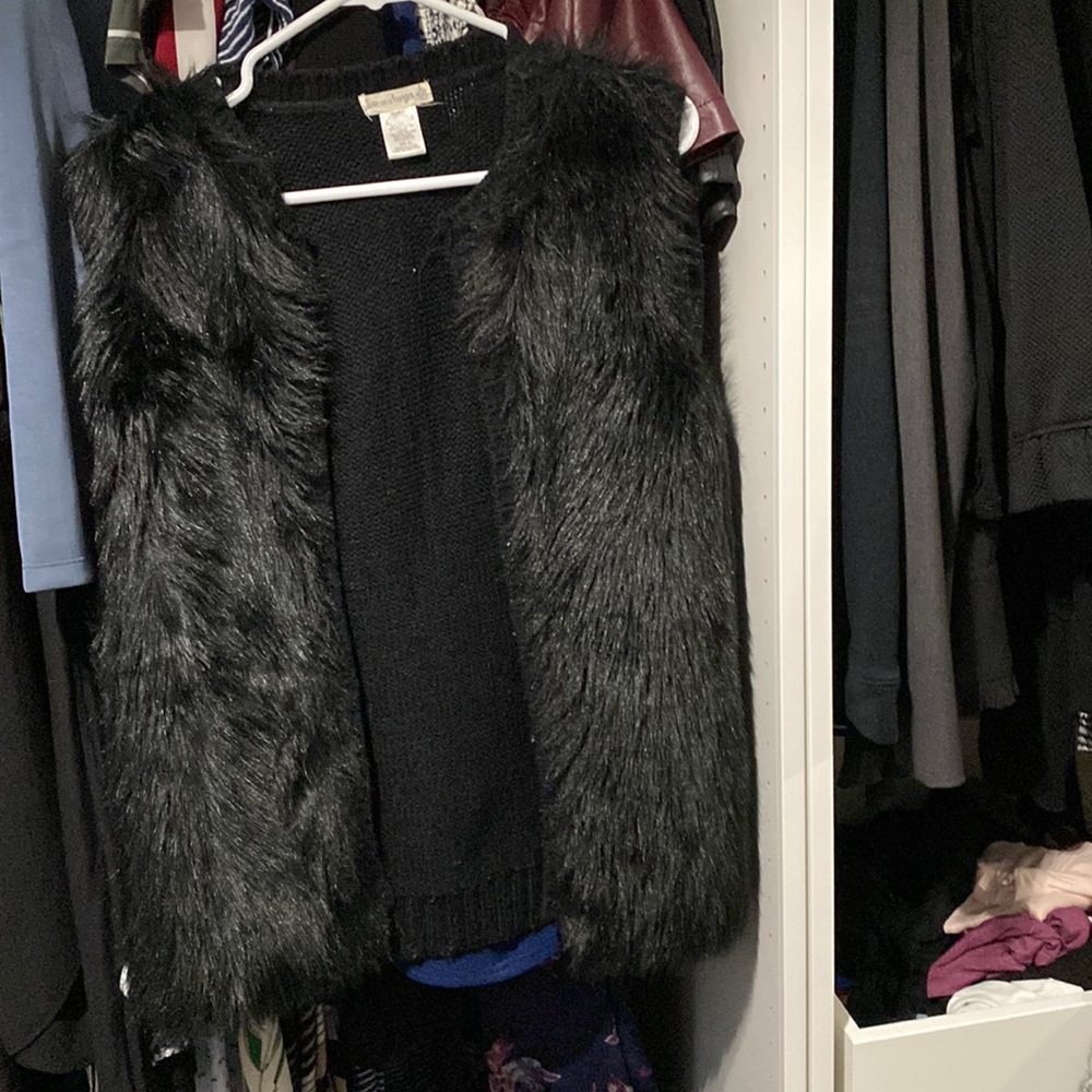 Furry vest